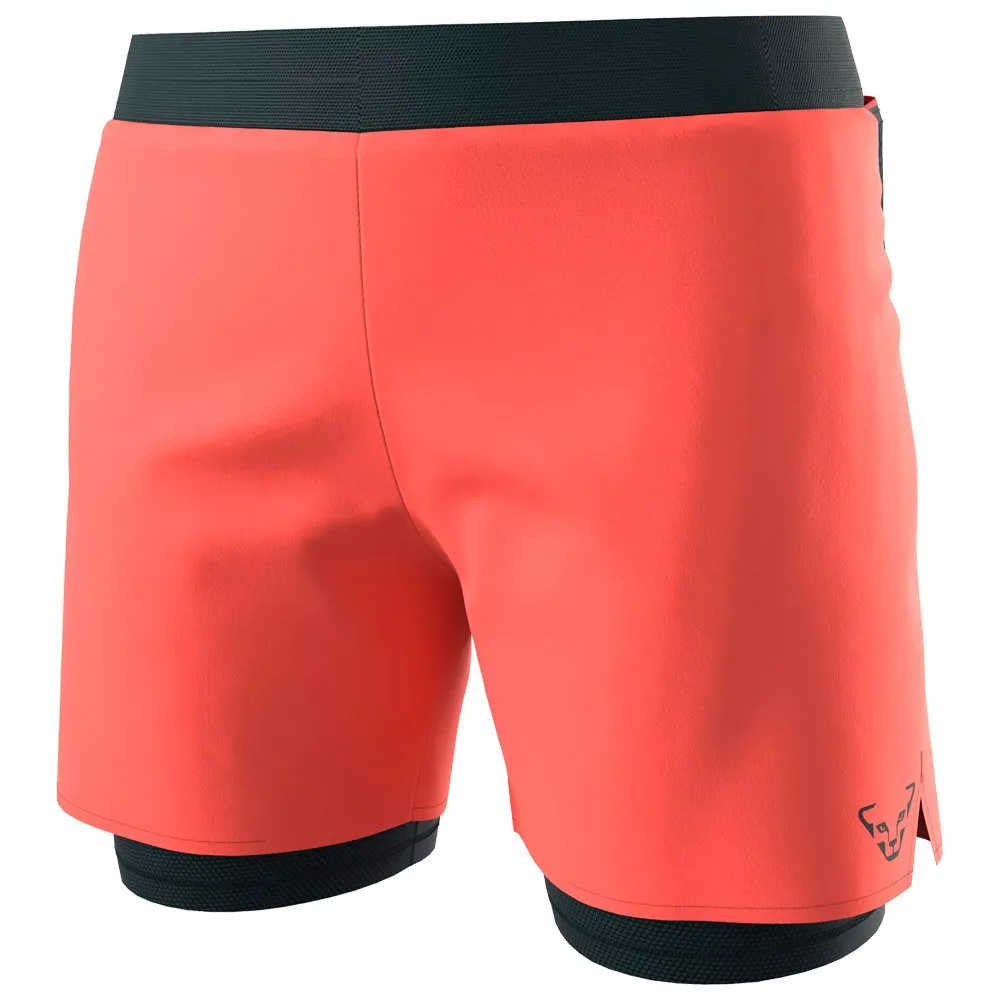 Pantalón corto de trail Dynafit Alpine Pro 2/1 W Hot Coral