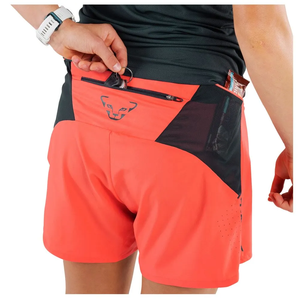 Pantalón corto de trail Dynafit Alpine Pro 2/1 W Hot Coral