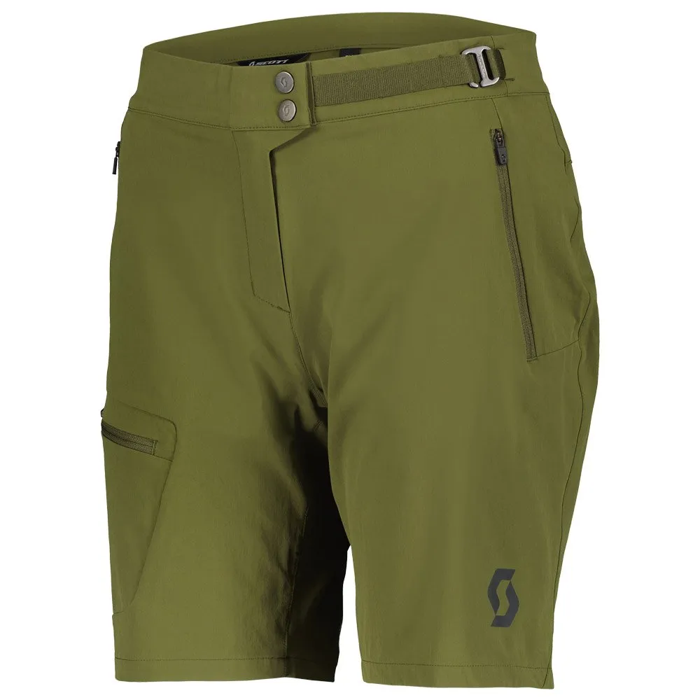Pantalón corto de trekking Scott Explorair Light Short W Fir Green