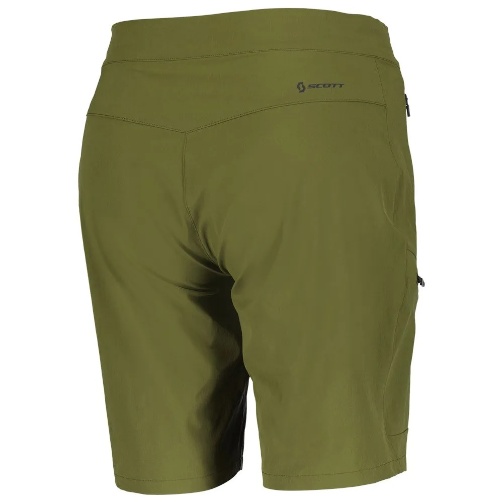 Pantalón corto de trekking Scott Explorair Light Short W Fir Green