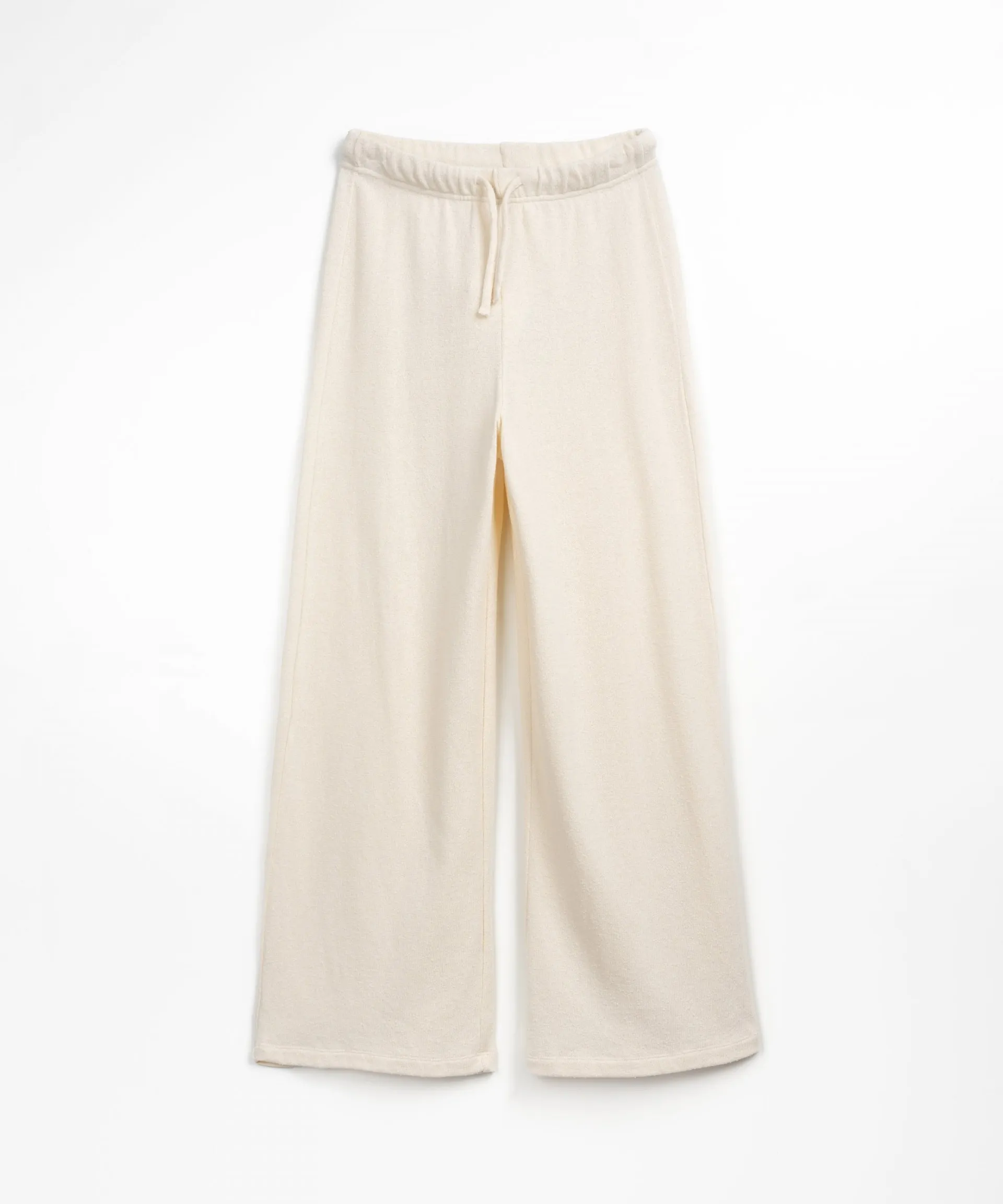 Pantalón de punto con cordón | Textile Art