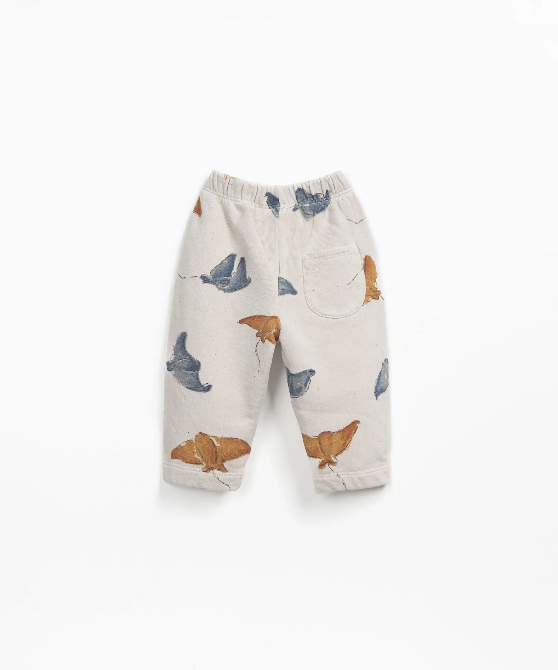 Pantalón de punto con estampado de rayas | Textile Art