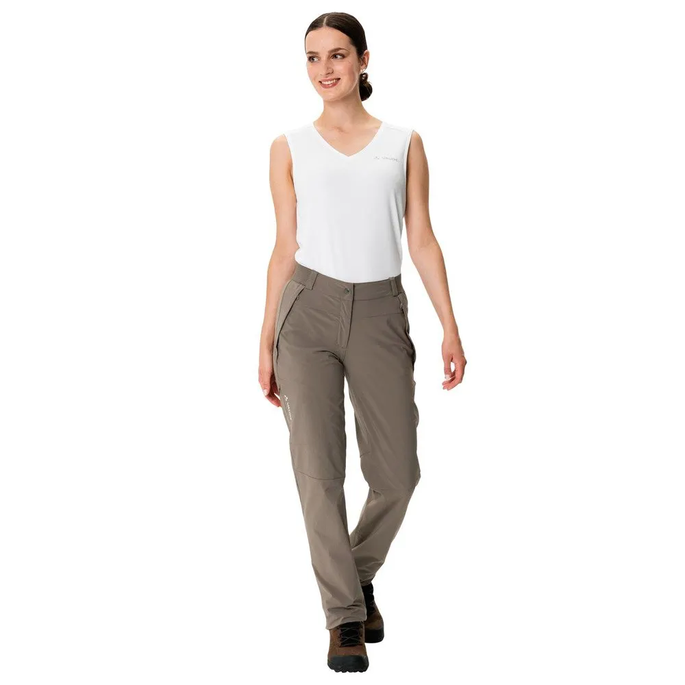 Pantalón de trekking Vaude Women's Farley Stretch Pants III Coconut