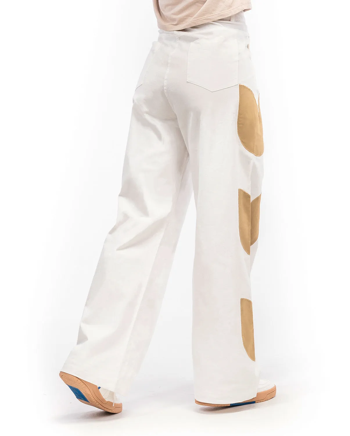 Pantalón Tulipán Beige