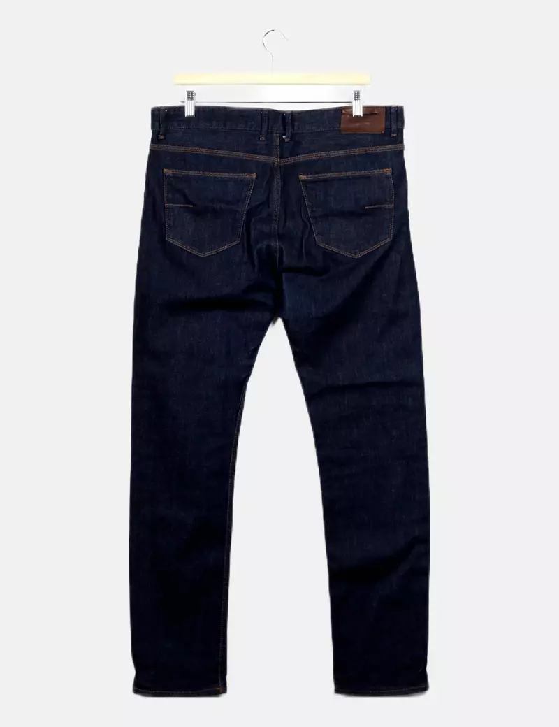 Pedro del Hierro Pantalón azul denim