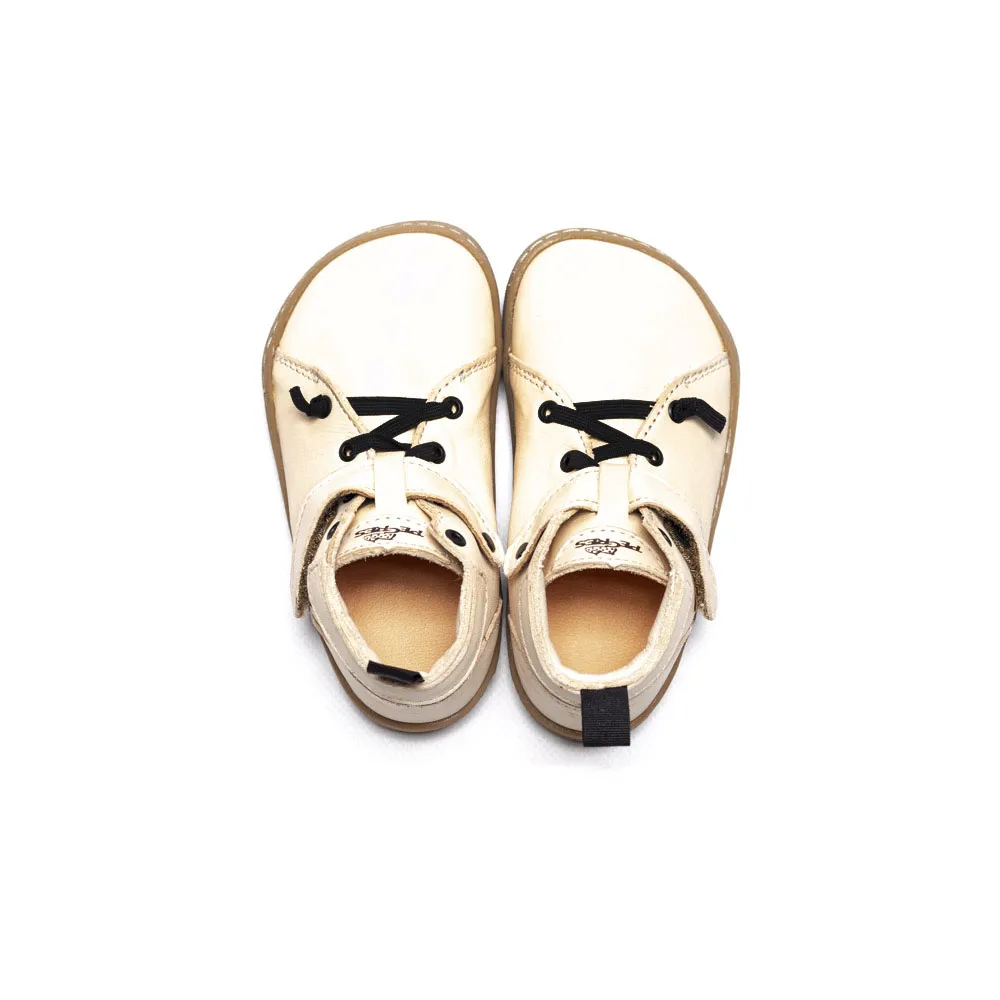 Pegres BF 52U Botines piel BIO – Crema