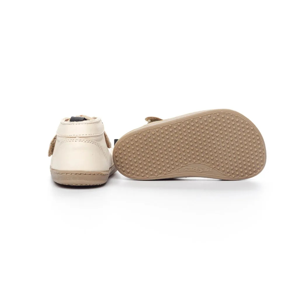 Pegres BF 52U Botines piel BIO – Crema