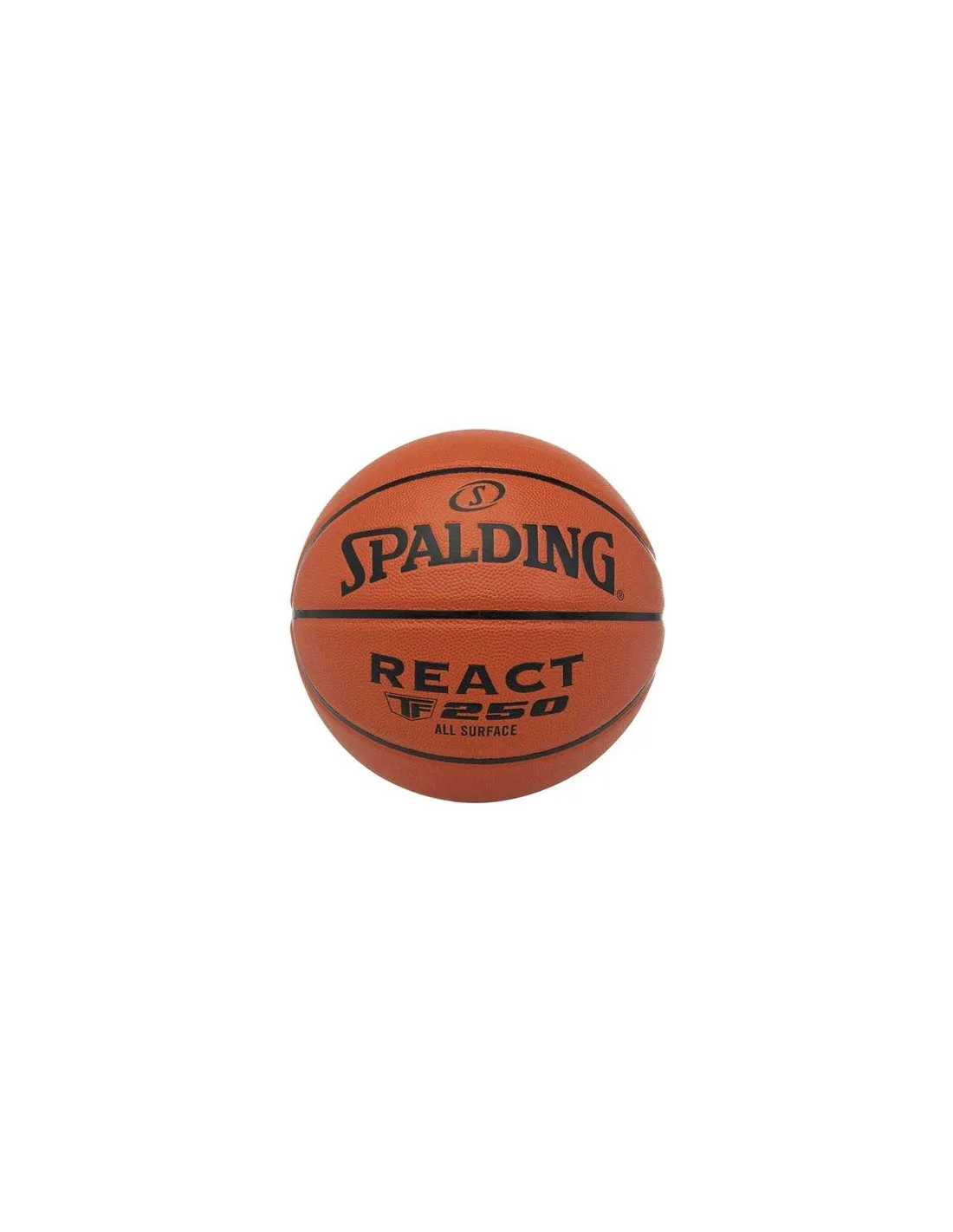PELOTA DE BALONCESTO SPALDING REACT TF250 SZ7 COMPOSITE