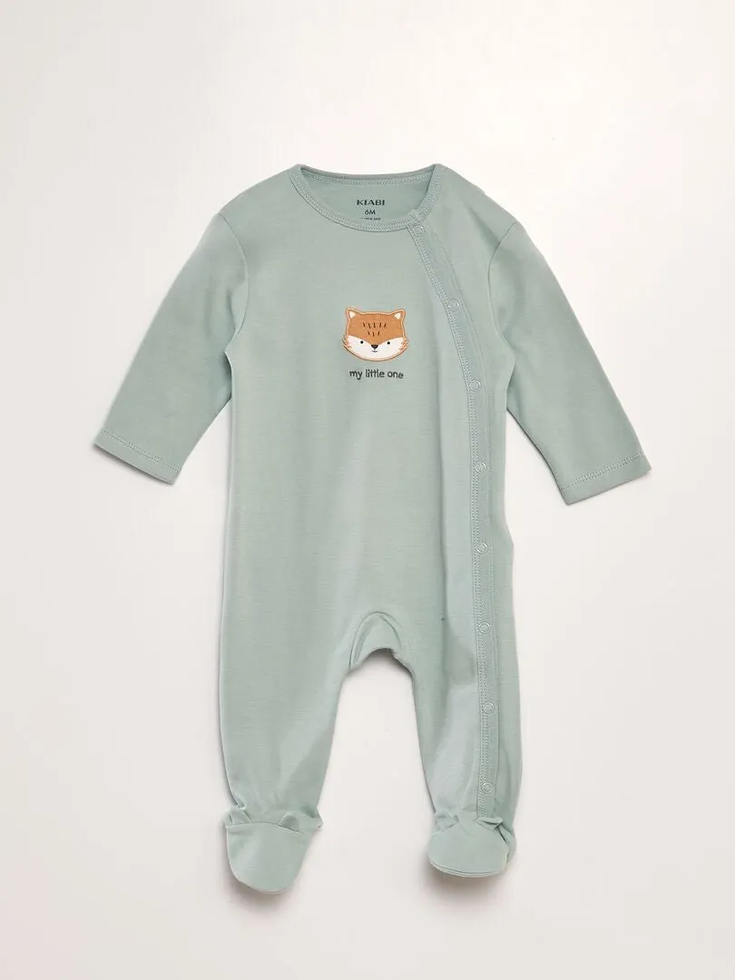PIJAMA PELELE DE PUNTO  PACK DE 2  AZUL