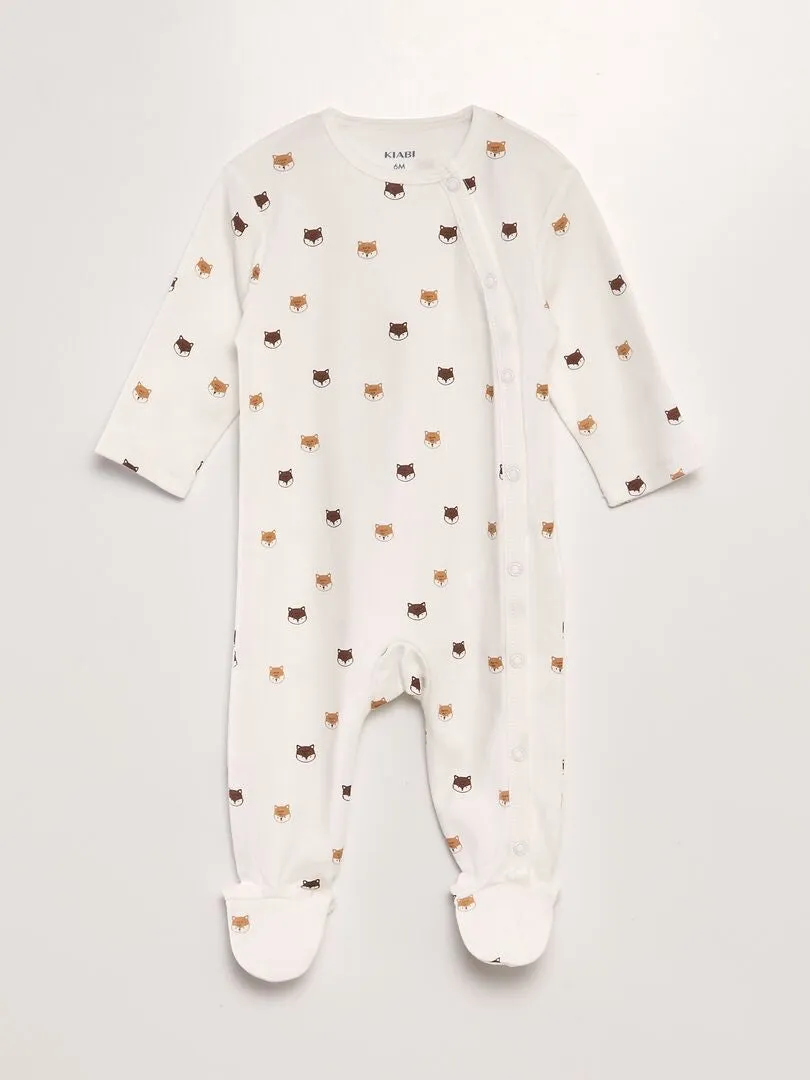 PIJAMA PELELE DE PUNTO  PACK DE 2  AZUL