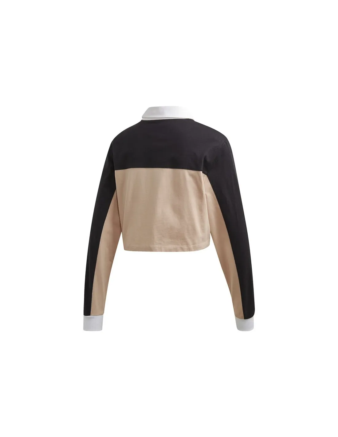 Polo adidas Cropped negro Mujer