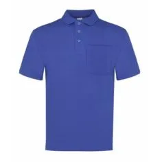 POLO TRABAJO L BOLSILLO ALG/POLI/COOL M/CORTA AZ 100 VESIN POLOCM/100AZL
