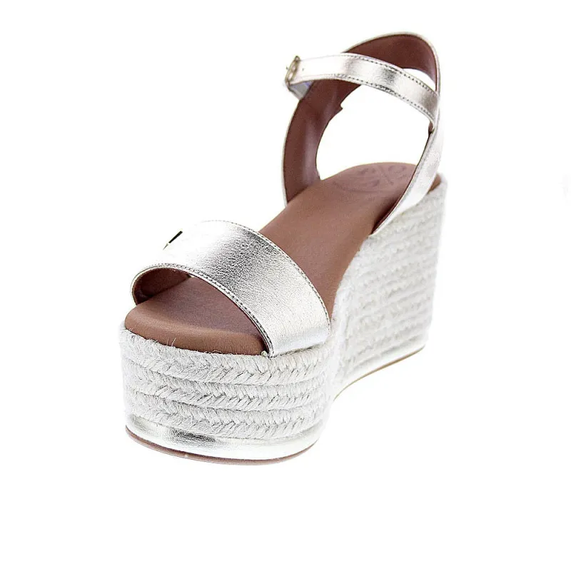 Popa Sandalias Mujer Tofari Laminado Oro