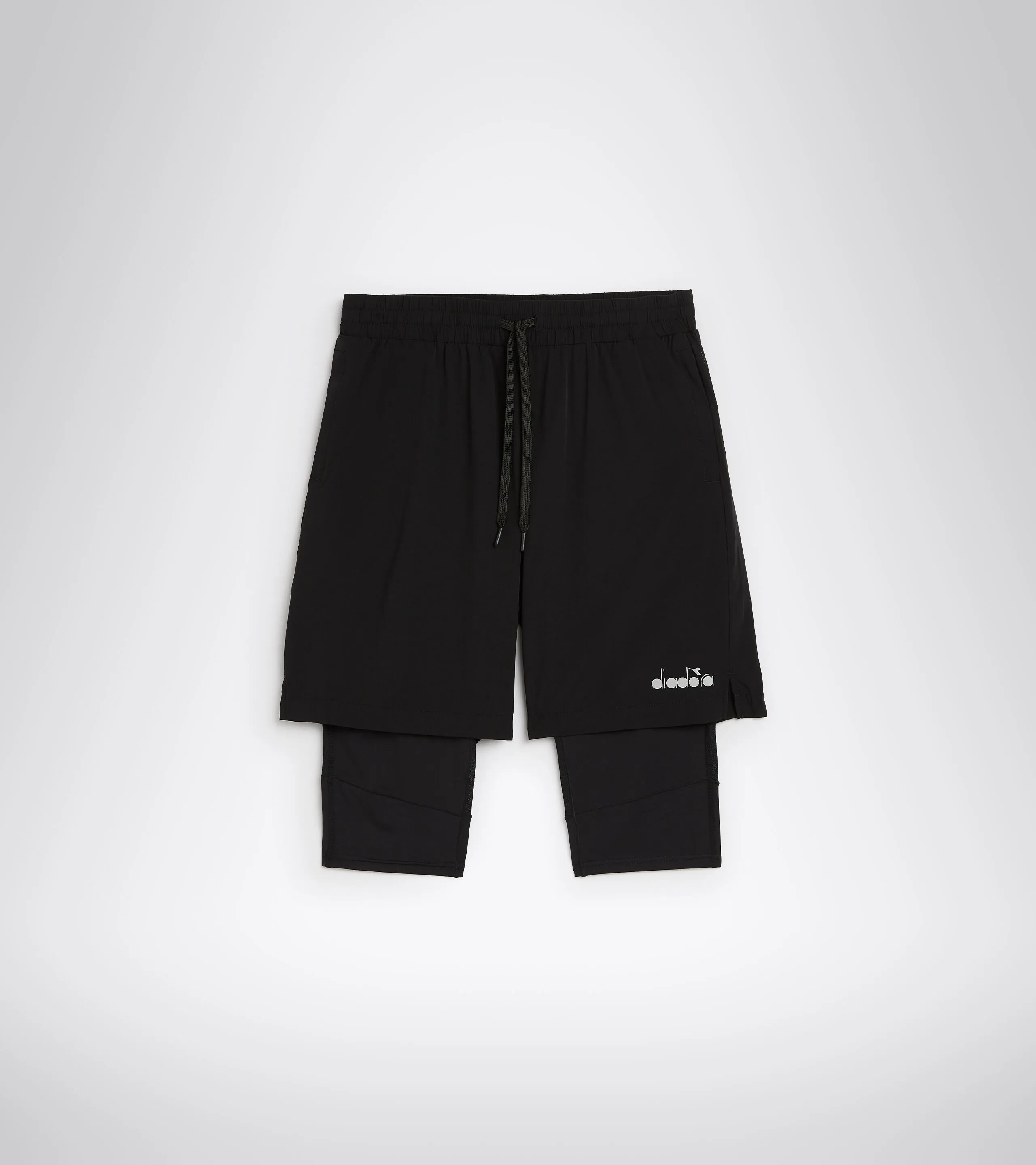 POWER SHORTS BE ONE CONJUNTO PARA CORRER DE LEGGINGS Y BERMUDAS DESMONTABLES  HOMBRE