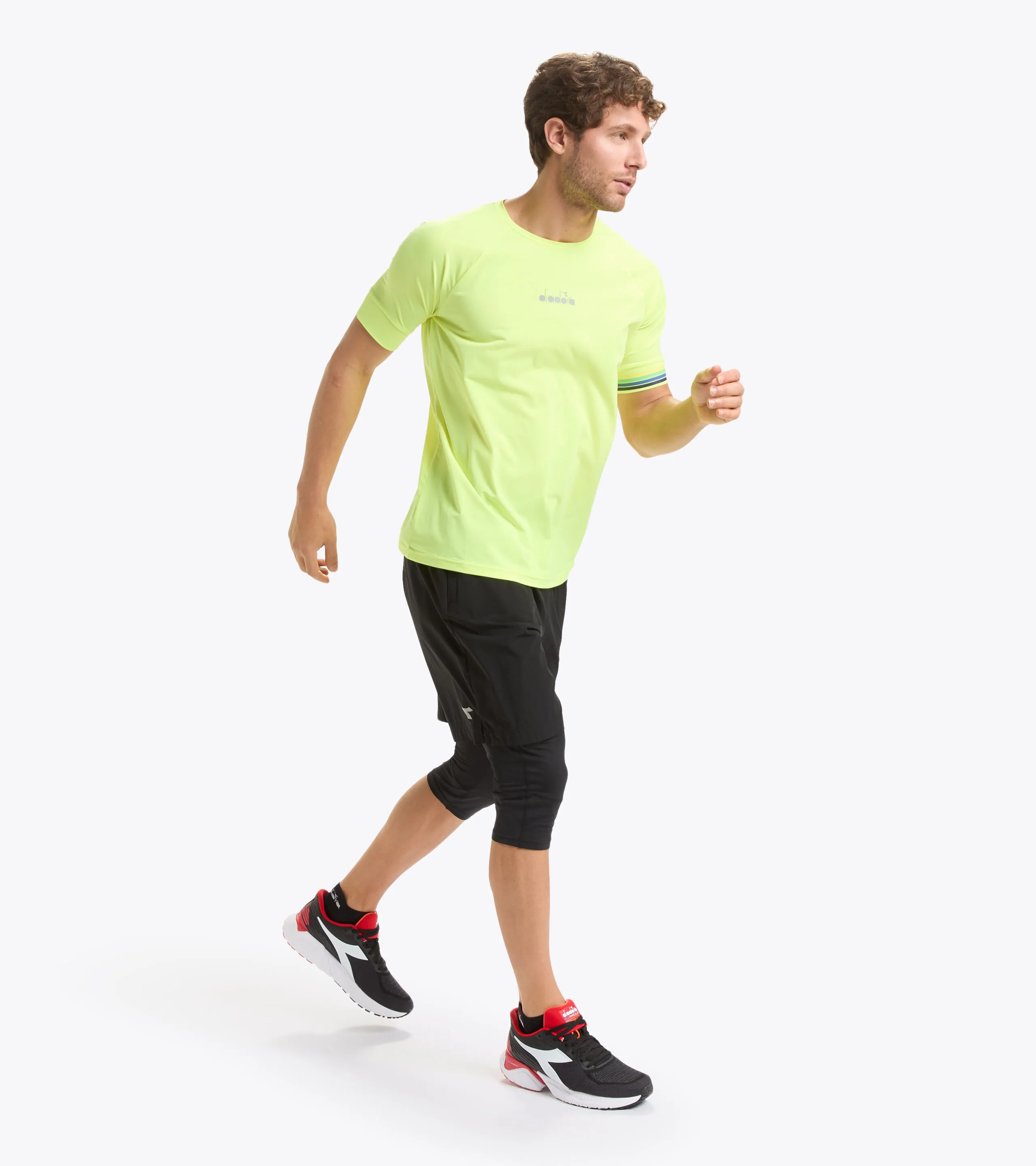 POWER SHORTS BE ONE CONJUNTO PARA CORRER DE LEGGINGS Y BERMUDAS DESMONTABLES  HOMBRE