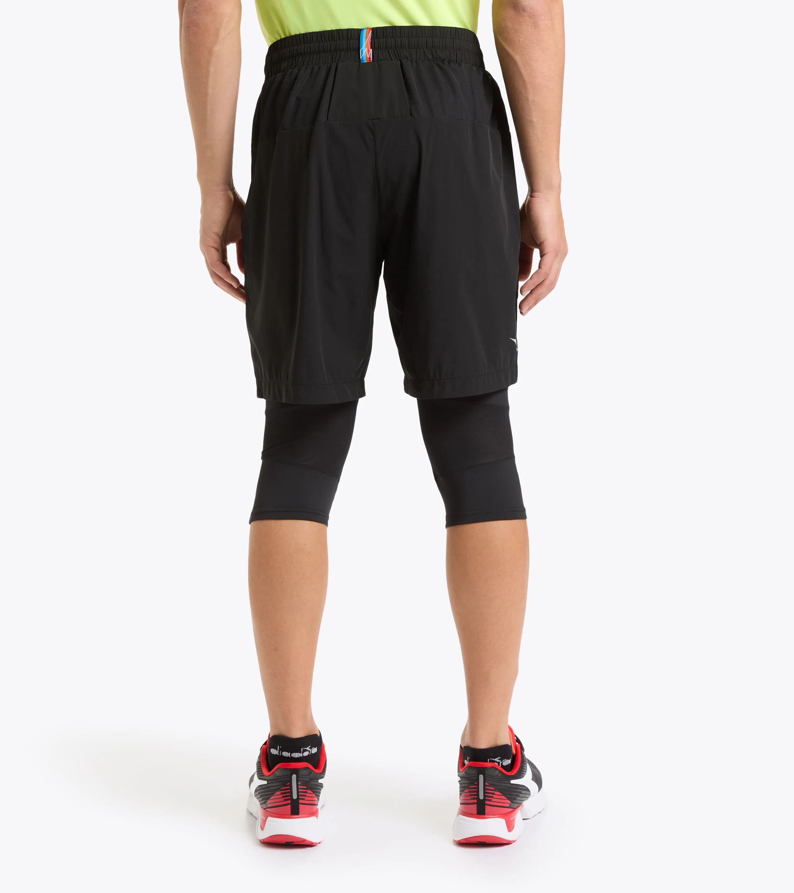 POWER SHORTS BE ONE CONJUNTO PARA CORRER DE LEGGINGS Y BERMUDAS DESMONTABLES  HOMBRE