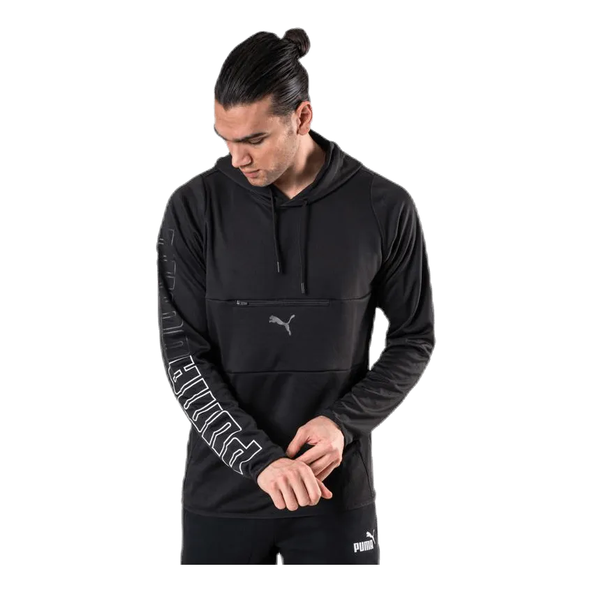 Puma Power Knit Hoodie Black