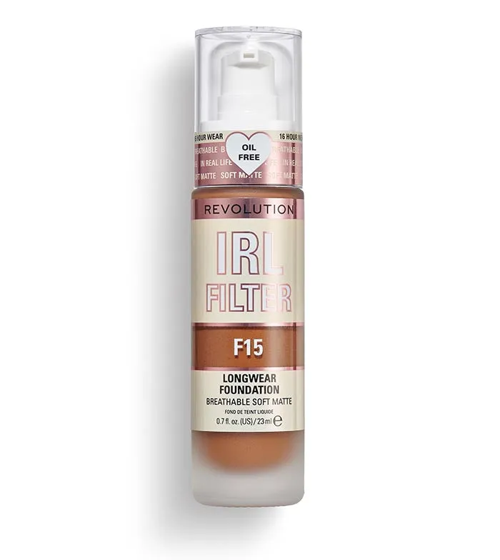 REVOLUTION  BASE DE MAQUILLAJE IRL FILTER  F15