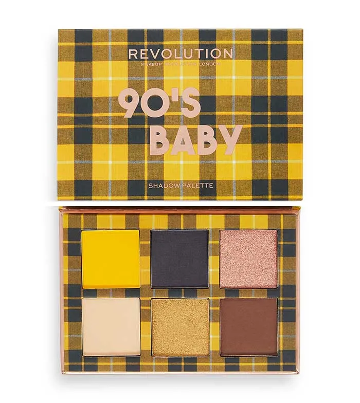 REVOLUTION  PALETA DE SOMBRAS POWER  90'S BABY
