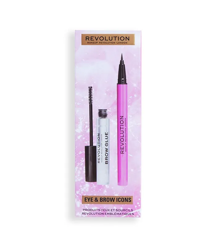 REVOLUTION  SET DE REGALO EYE & BROW ICONS