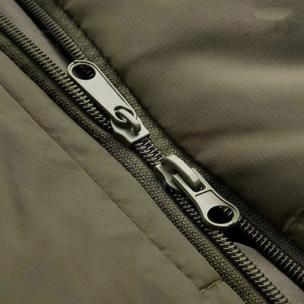 SACO DE DORMIR CON FUNDA DE COMPRESIóN VERDE OLIVA  MTAC