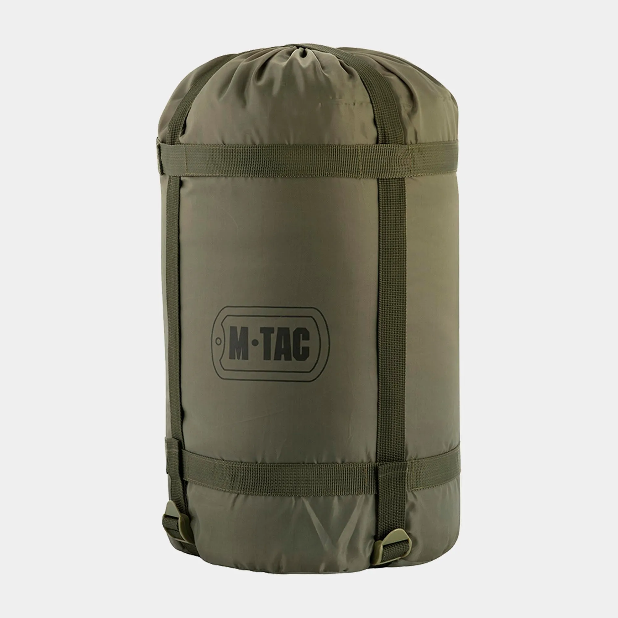 SACO DE DORMIR CON FUNDA DE COMPRESIóN VERDE OLIVA  MTAC