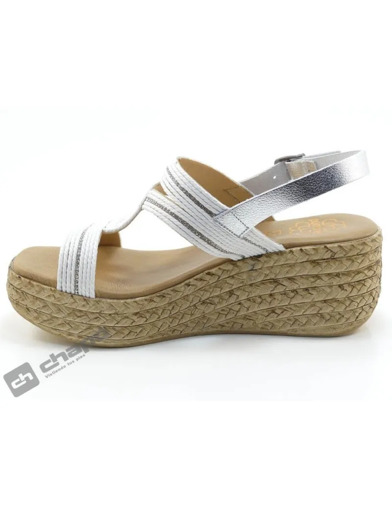 Sandalia Blanco Porronet 3036