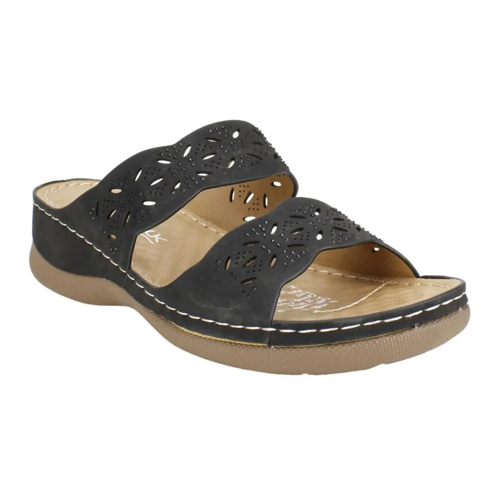 Sandalia Mujer New Walk Black