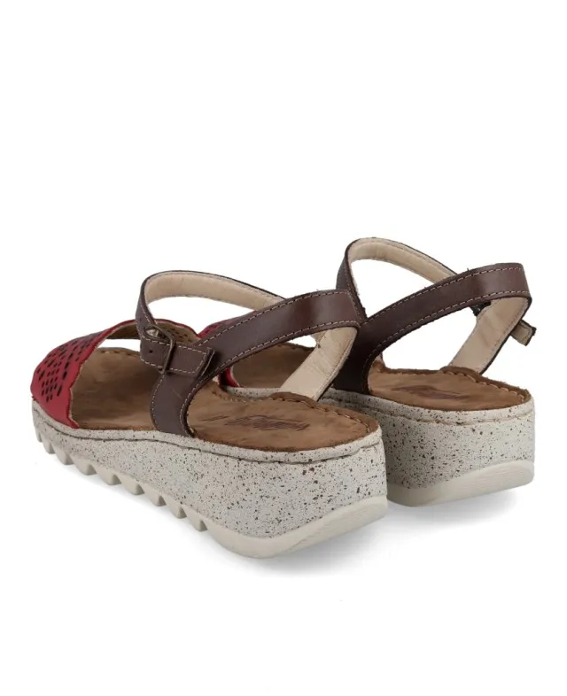 Sandalia troquelada Walk & fly Girasole 9371 40913