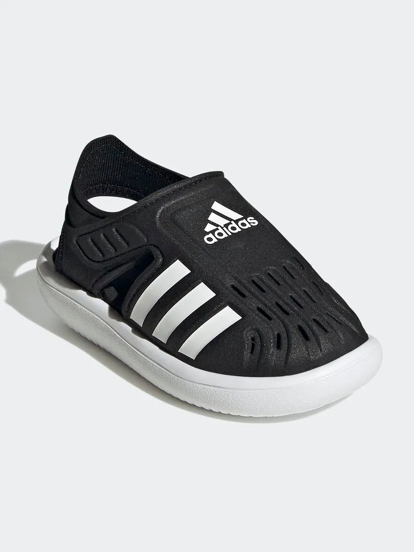 SANDALIAS CERRADAS 'ADIDAS'  NEGRO