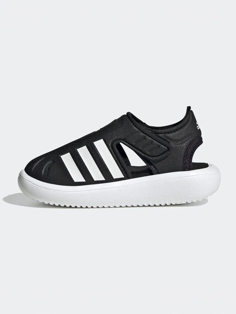 SANDALIAS CERRADAS 'ADIDAS'  NEGRO