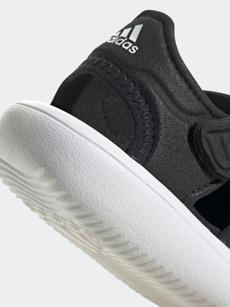SANDALIAS CERRADAS 'ADIDAS'  NEGRO
