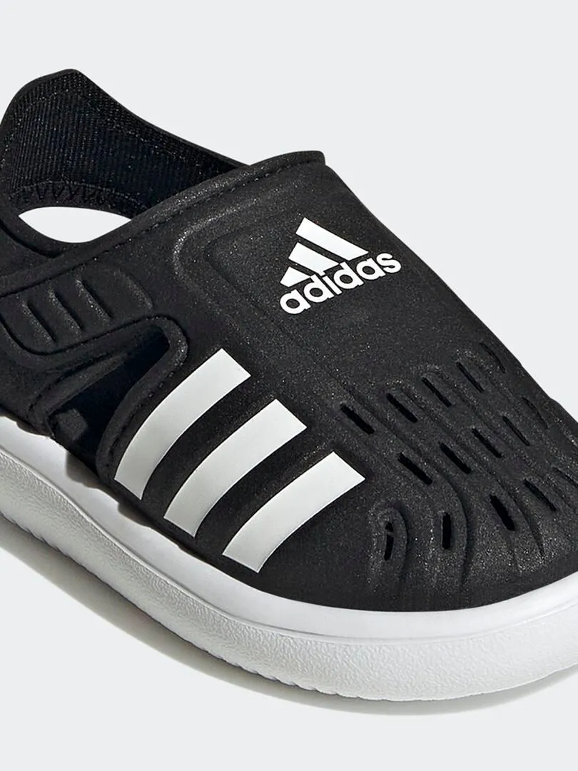SANDALIAS CERRADAS 'ADIDAS'  NEGRO