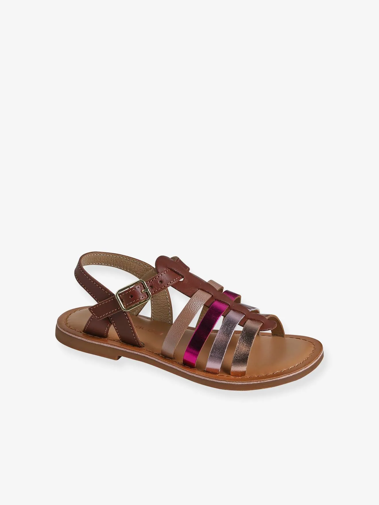 Sandalias con múltiples correas, para niña