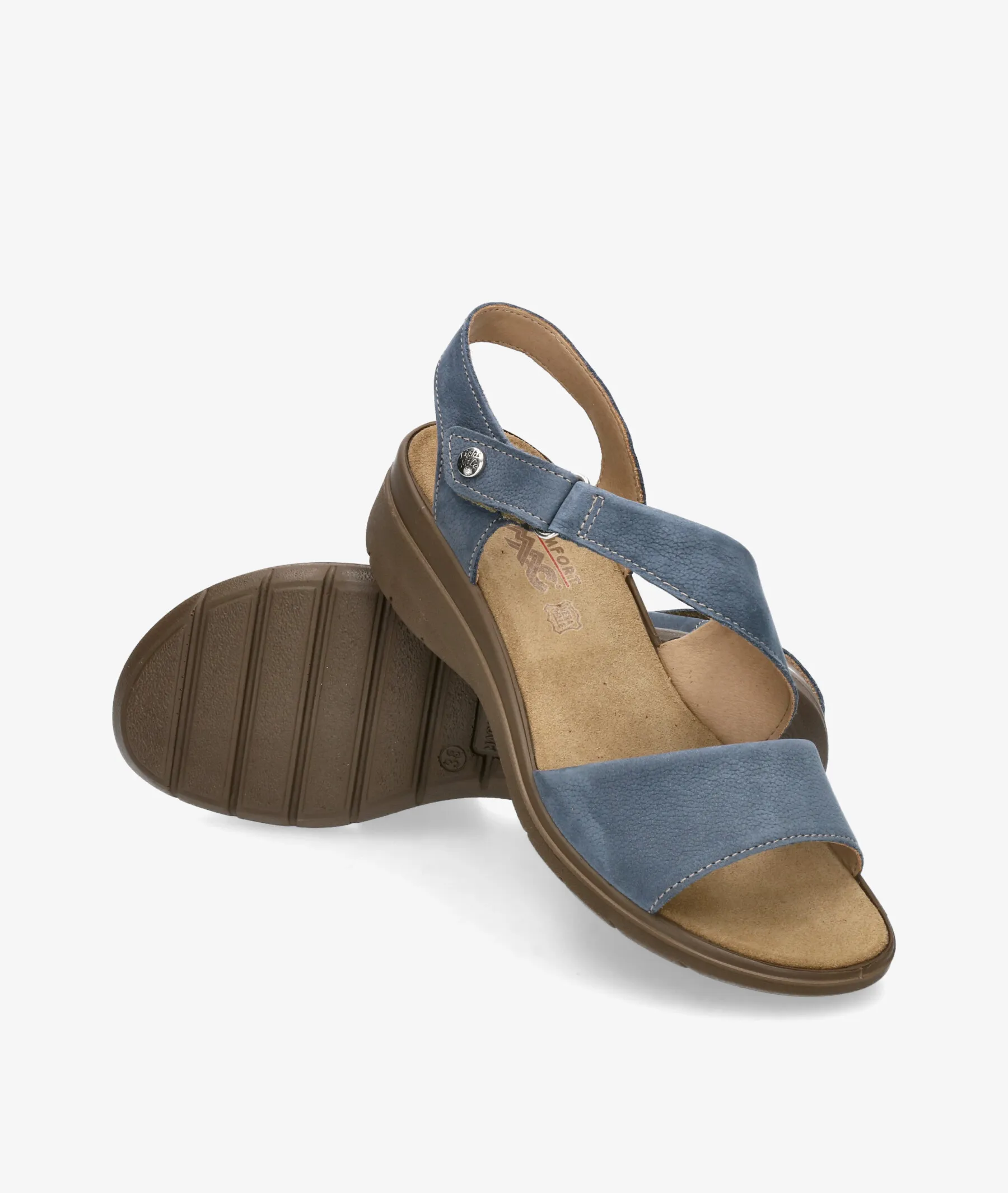 Sandalias Imac  557420 en nobuck jeans