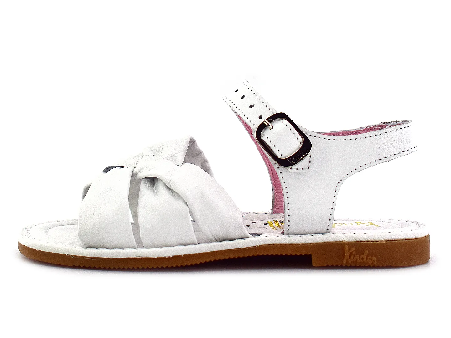Sandalias Kinder 6010 Blanco Para Niña