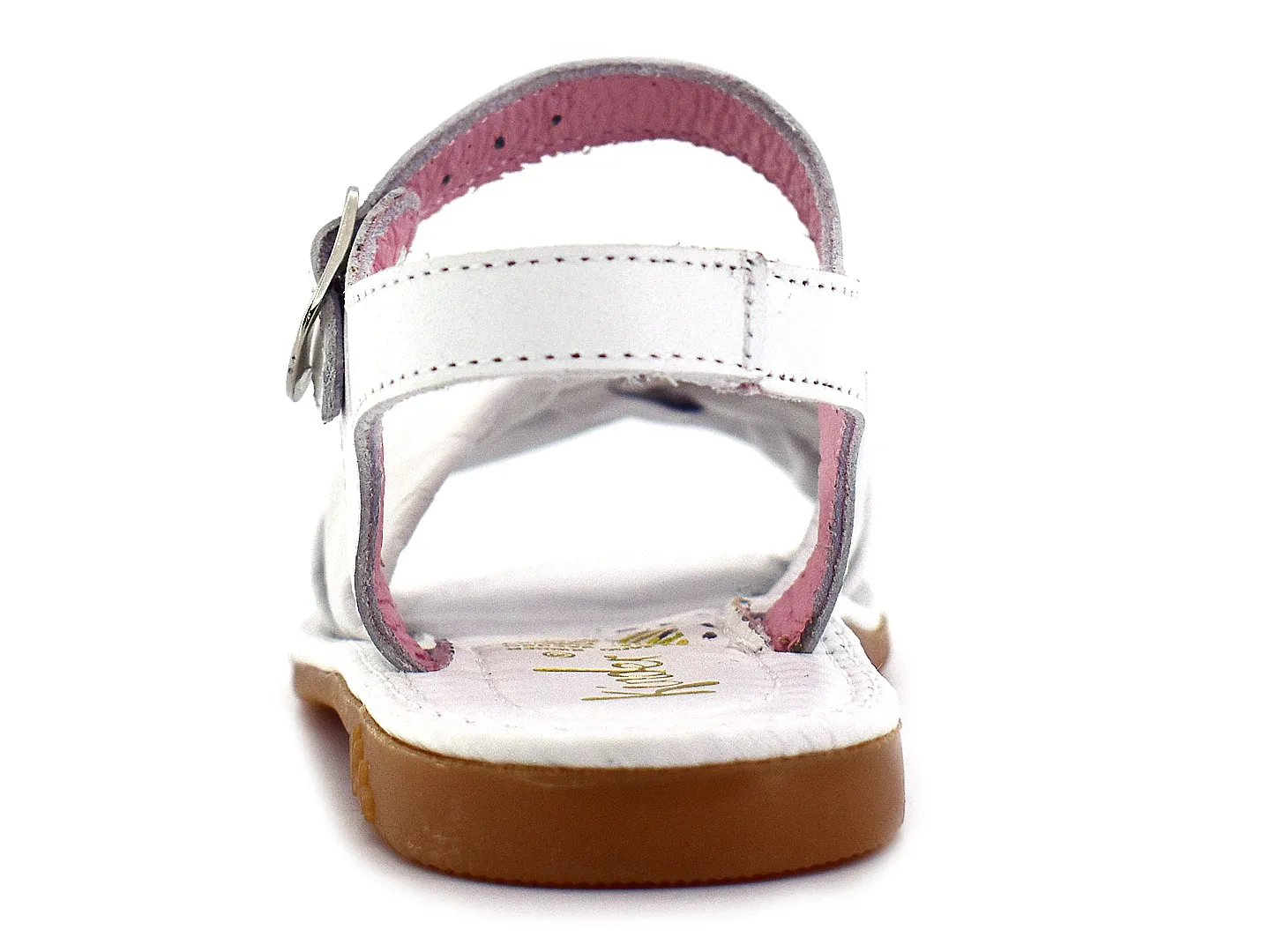 Sandalias Kinder 6010 Blanco Para Niña