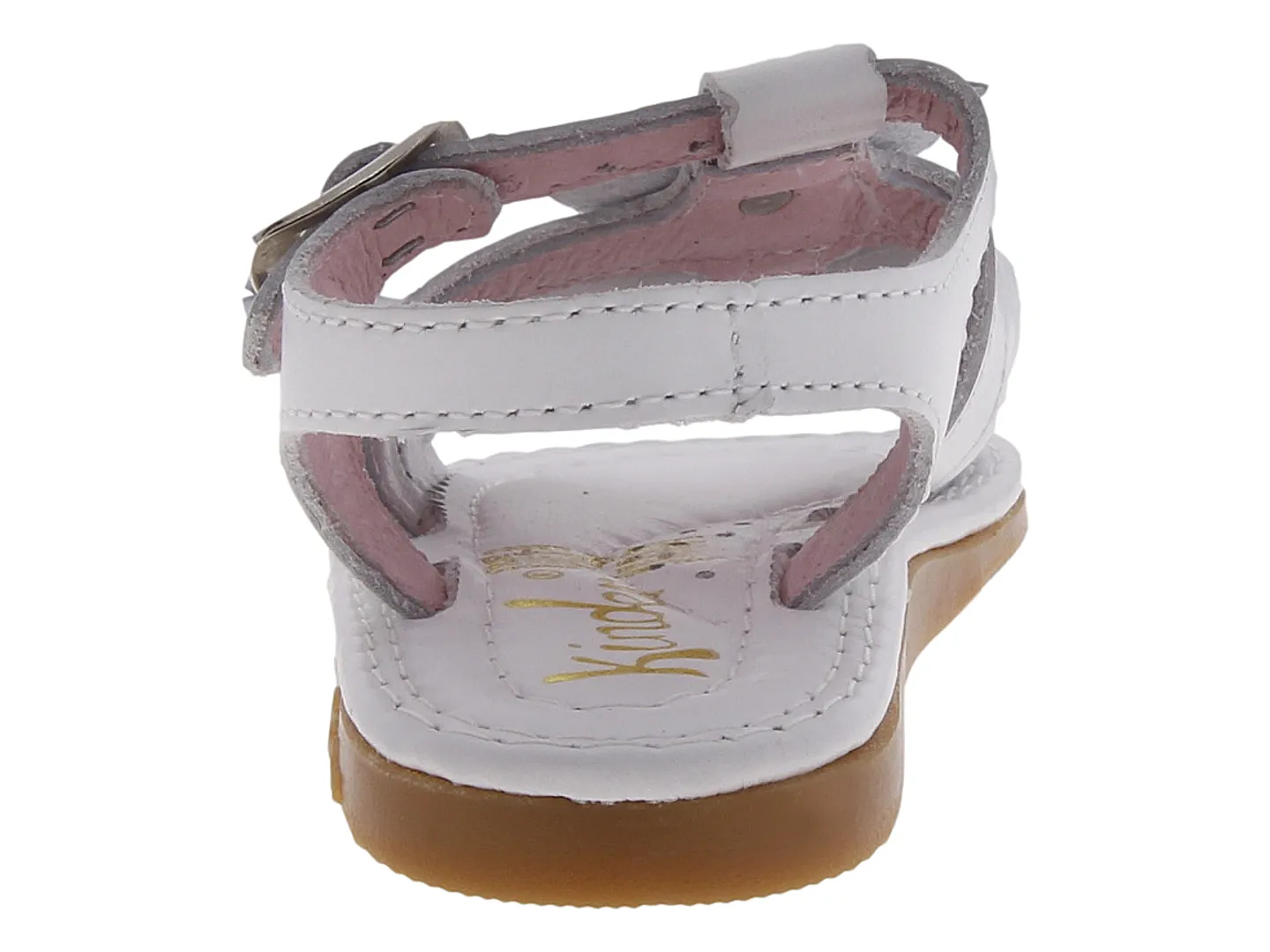 Sandalias Kinder 6016 Blanco Para Niña