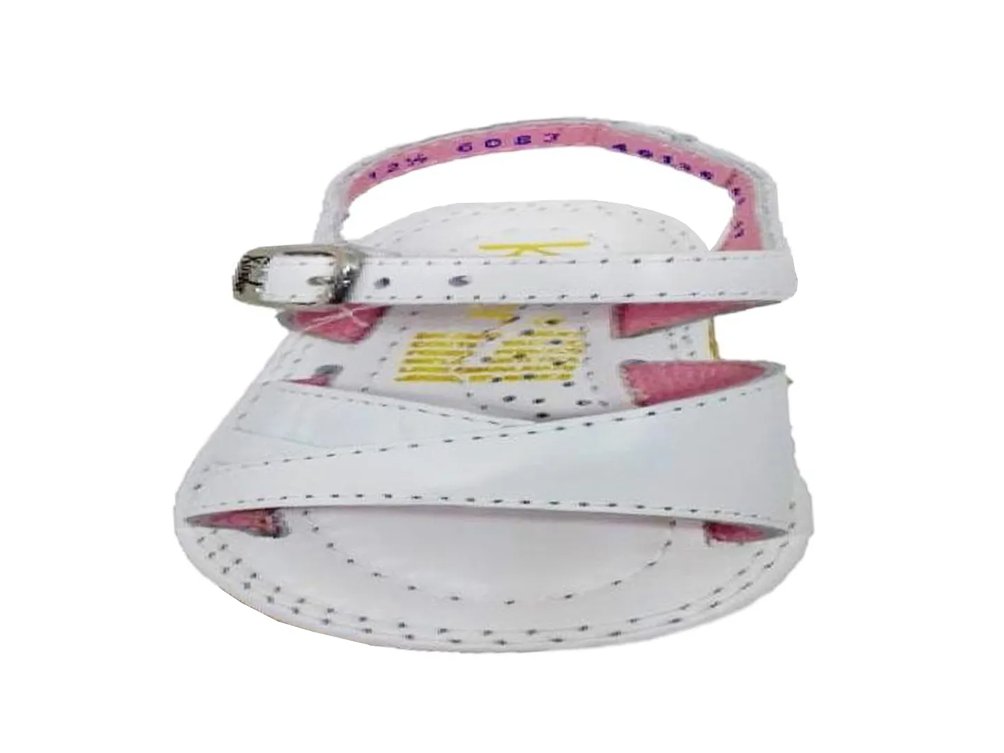 Sandalias Kinder 6083 Blanco Para Niña