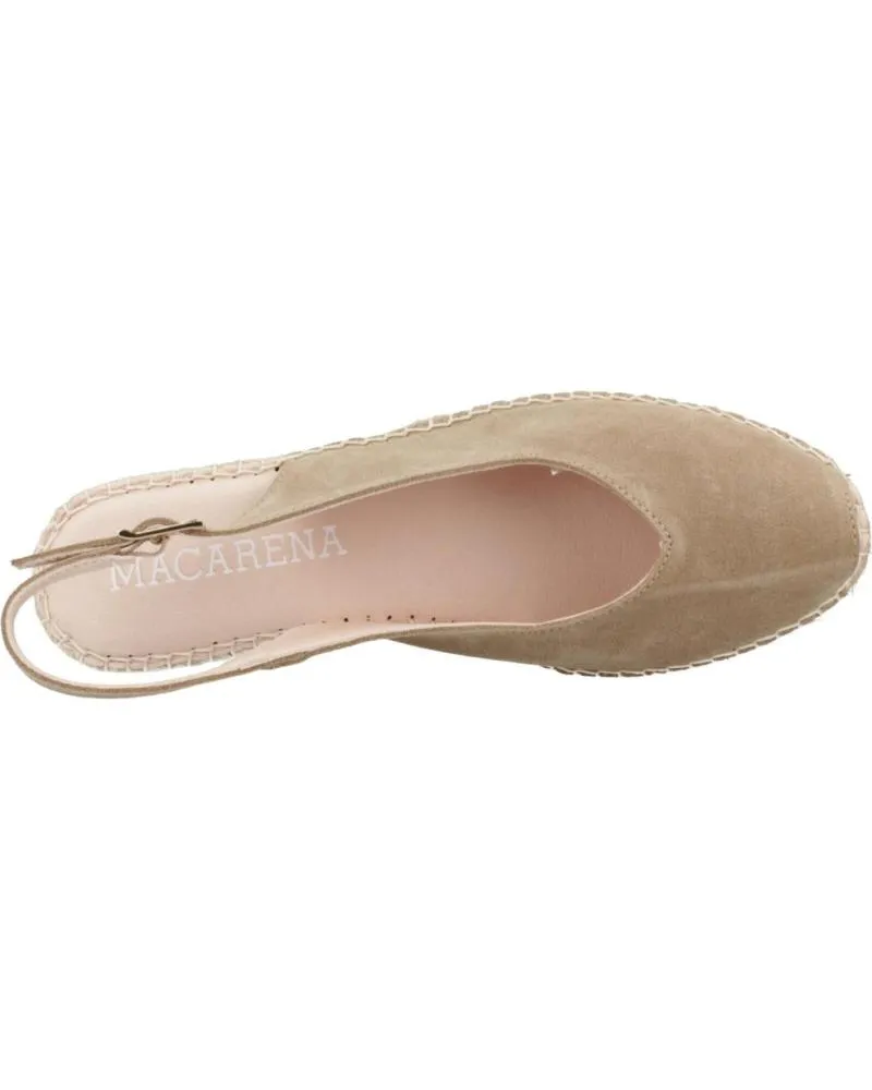 Sandalias MACARENA  de Mujer CANAMO MUJER JAVA100  VARIOS COLORES