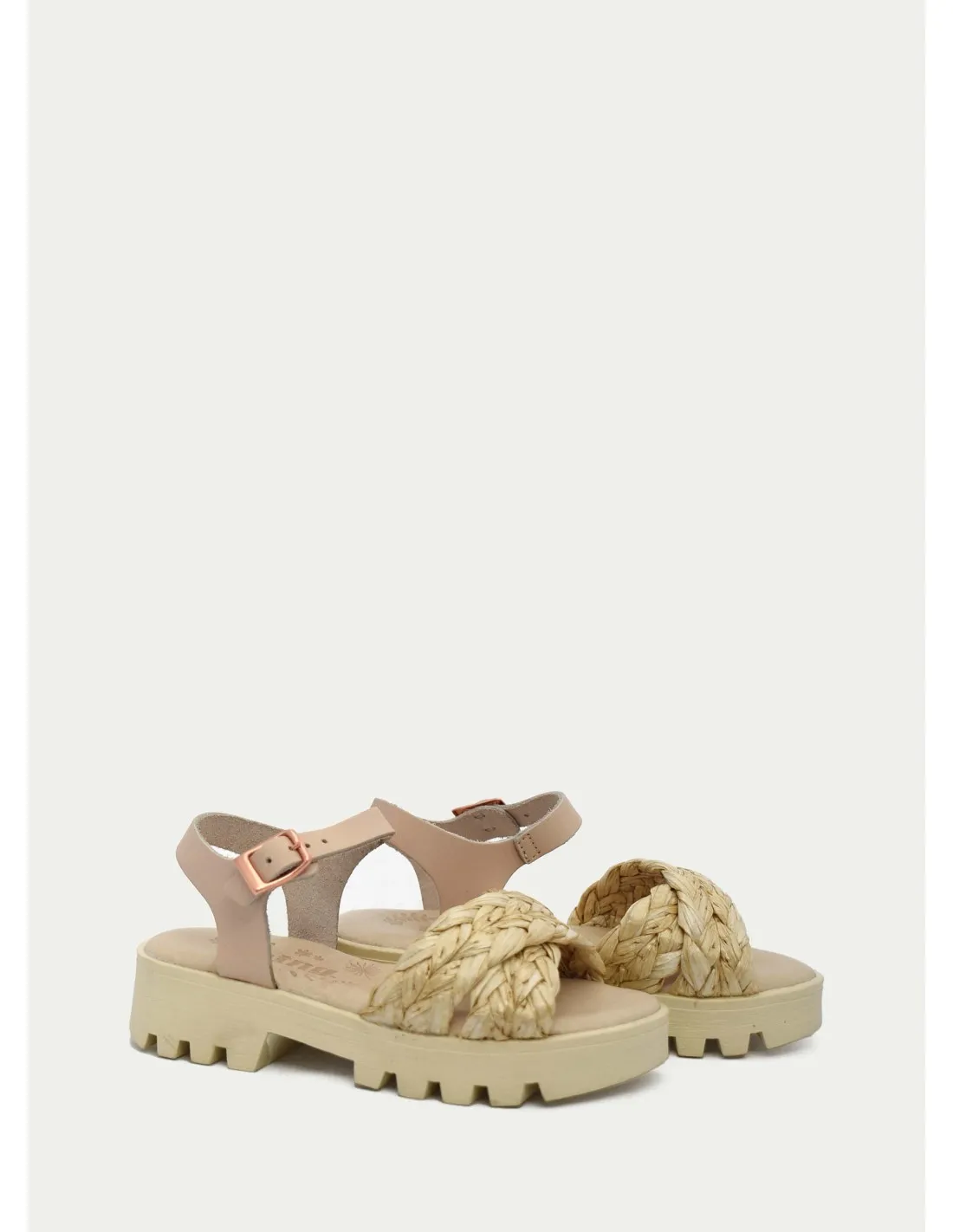 SANDALIAS MUSTANG KIDS 48550 BEIG 