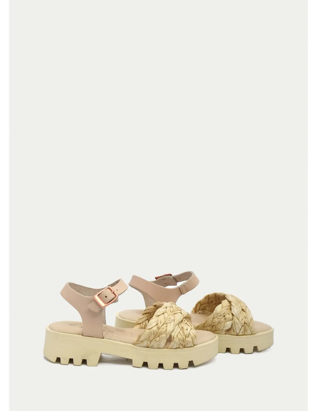 SANDALIAS MUSTANG KIDS 48550 BEIG 