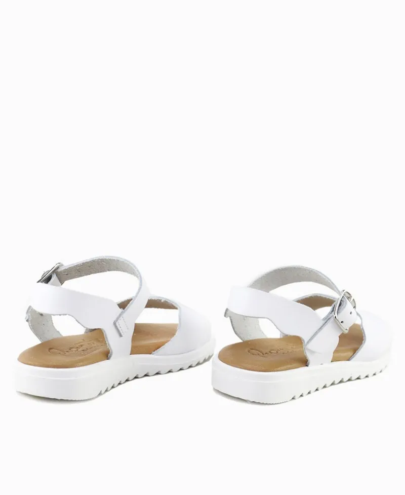 Sandalias Niña ELI Gel Ondas Blanco