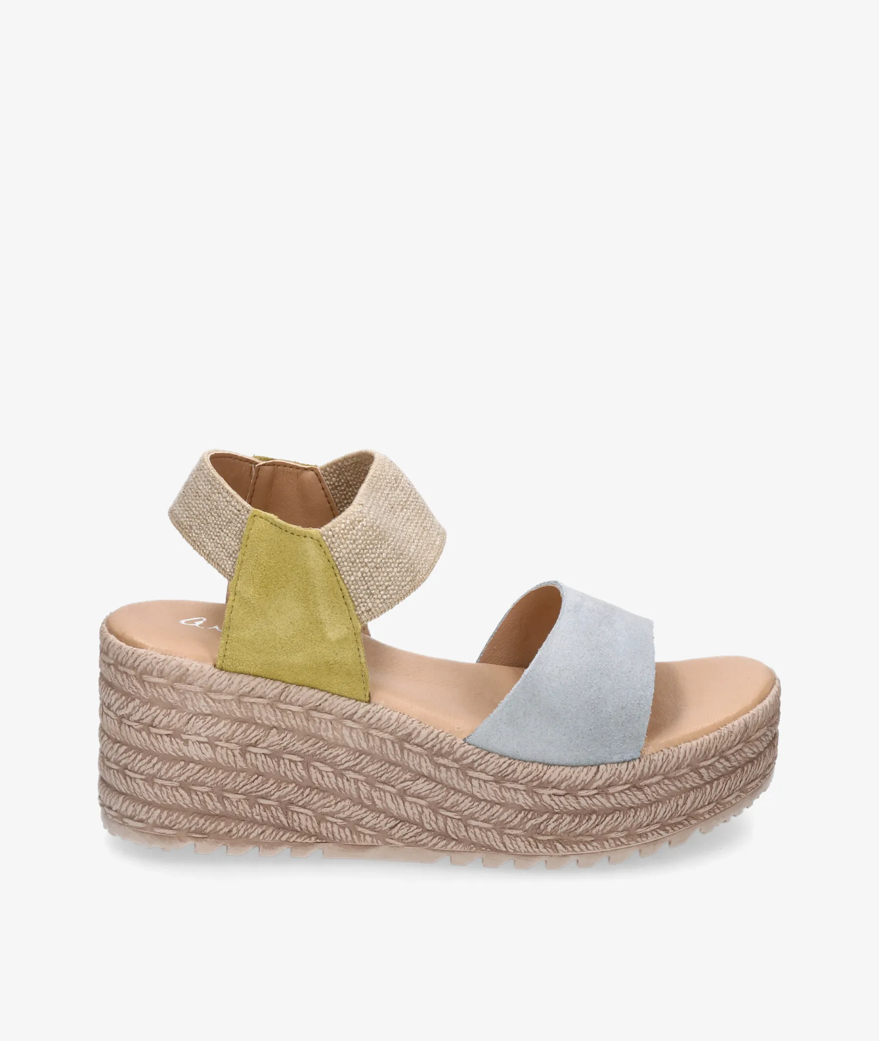 Sandalias pabloochoa.shoes 846430 en serraje jeans