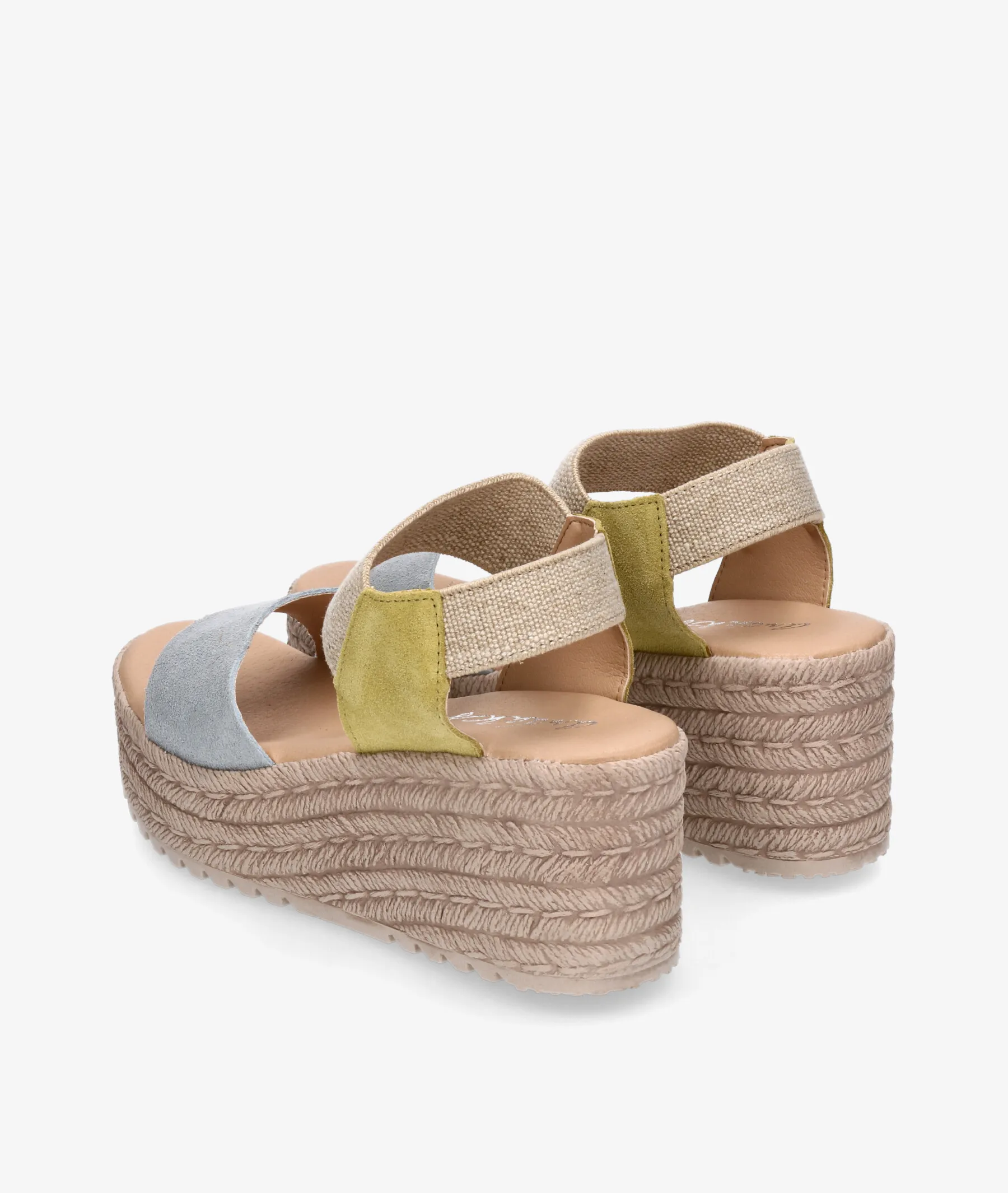 Sandalias pabloochoa.shoes 846430 en serraje jeans