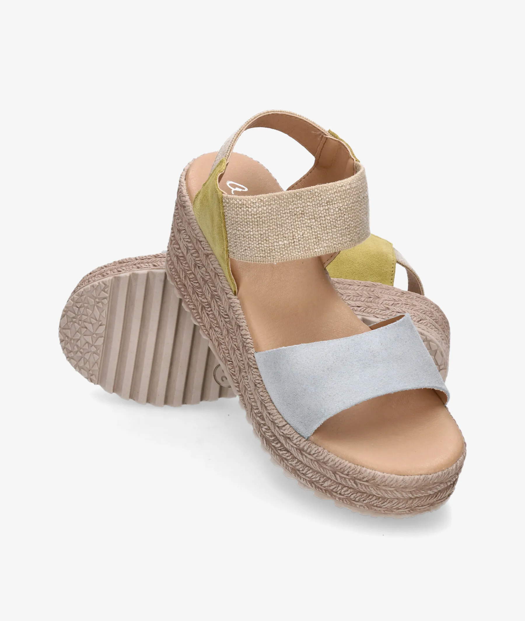 Sandalias pabloochoa.shoes 846430 en serraje jeans