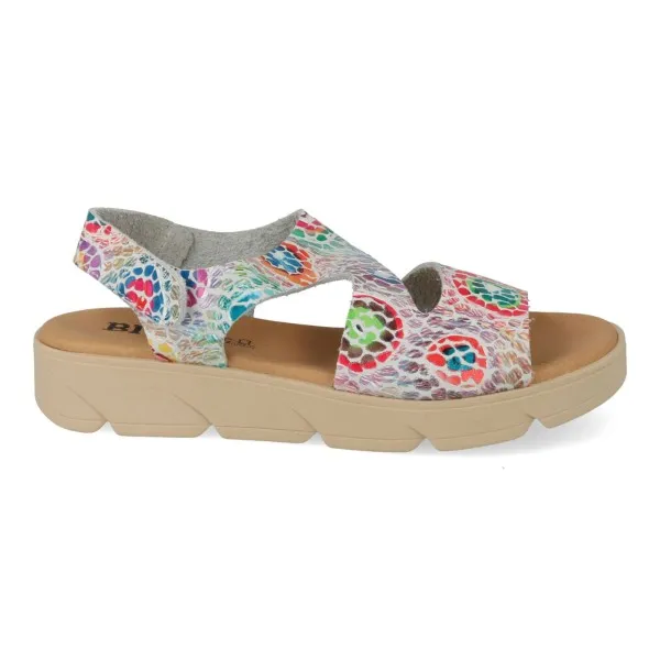 SANDALIAS PLATAFORMA MUJER PIEL MOD. EUROPA