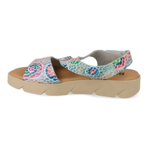 SANDALIAS PLATAFORMA MUJER PIEL MOD. EUROPA