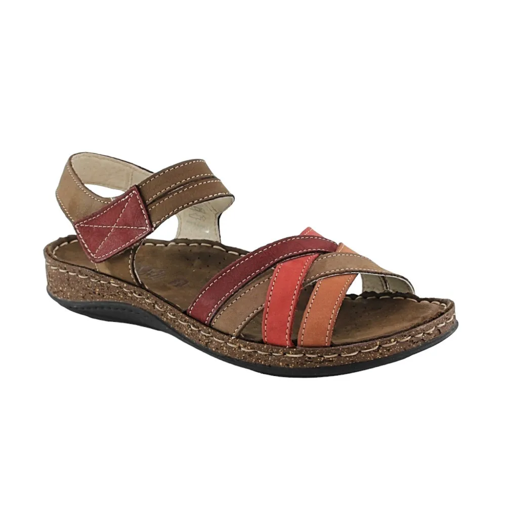 Sandalias Walk Fly 43170 Granate