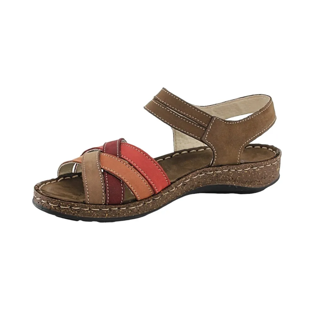 Sandalias Walk Fly 43170 Granate